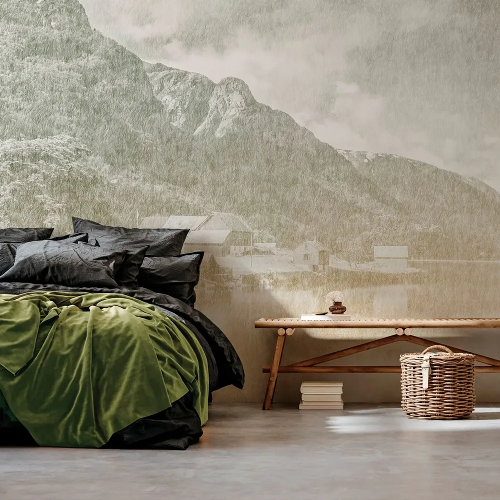 Tapisseries - Papier peint panoramique Norvège - LE PAPIERS DE NINON