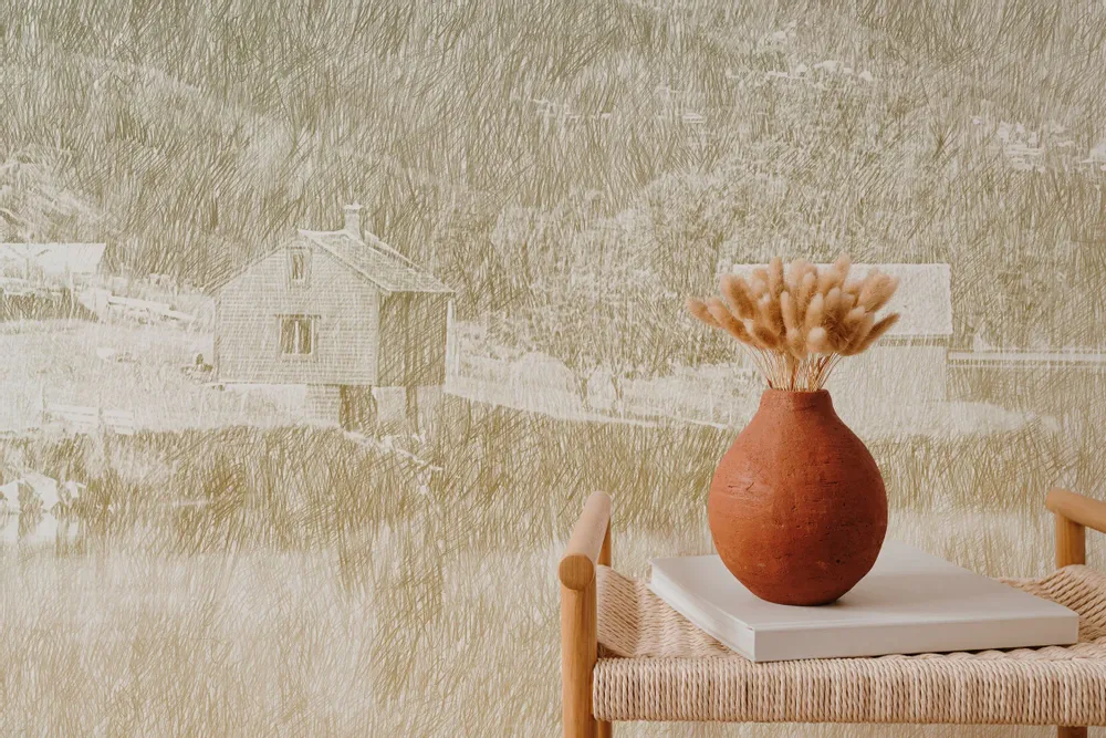 Tapisseries - Papier peint panoramique Norvège - LE PAPIERS DE NINON