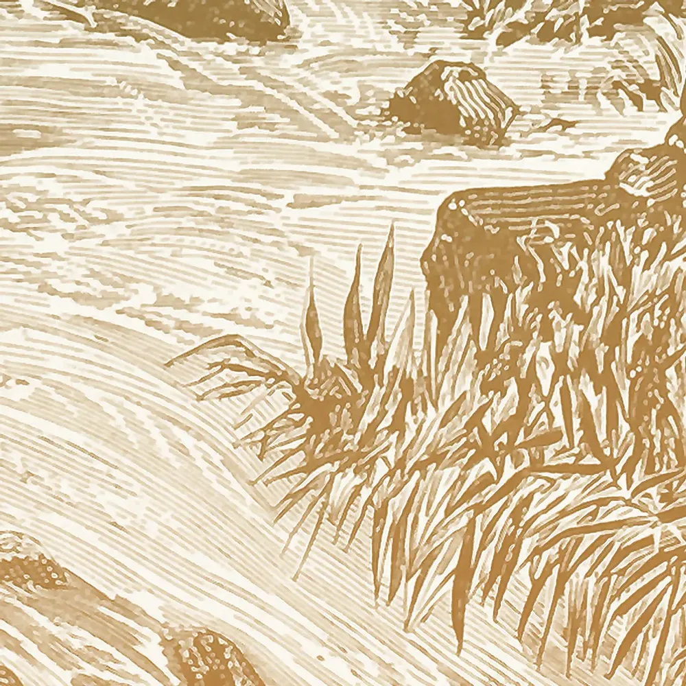 Tapisseries - Papier peint panoramique Rives d’Abyssinie - LE PAPIERS DE NINON