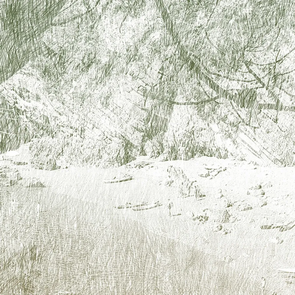 Tapisseries - Papier peint panoramique Cassis - LE PAPIERS DE NINON