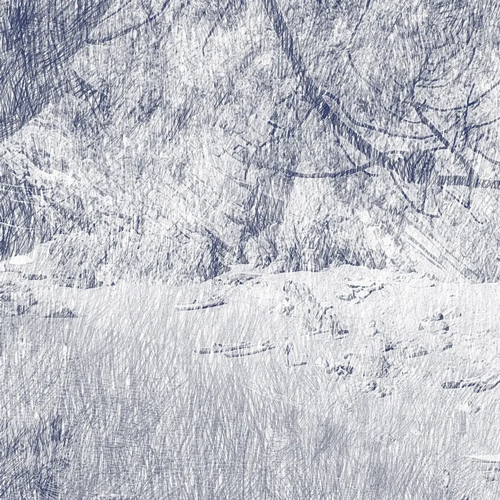 Tapestries - Cassis Marine Panoramic Wallpaper - LE PAPIERS DE NINON