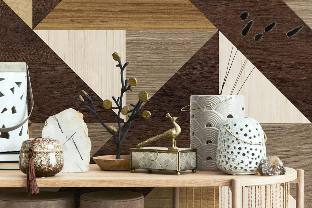 Tapisseries - Papier peint panoramique Essences fragmente?es - LE PAPIERS DE NINON