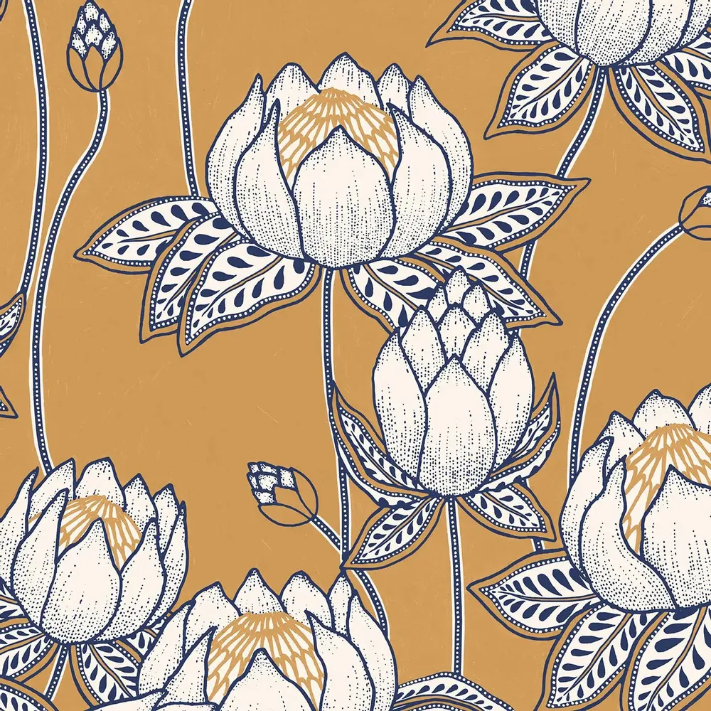 Tapisseries - Papier peint panoramique Protea - LE PAPIERS DE NINON