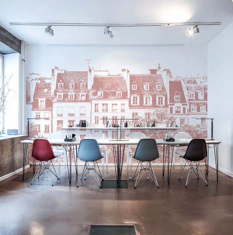 Tapestries - Panoramic Wallpaper Grand Boulevards - LE PAPIERS DE NINON