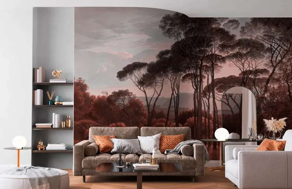 Tapisseries - Papier peint panoramique Ombrelli - LE PAPIERS DE NINON