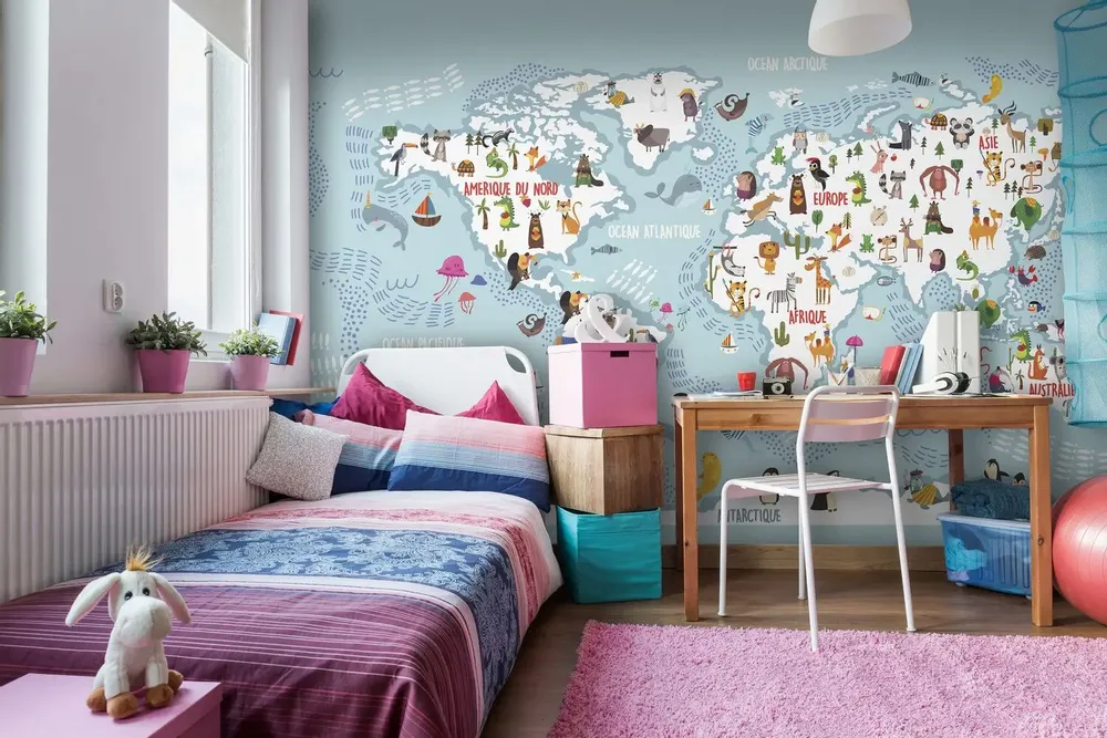 Tapisseries - Papier peint panoramique Wonderful Planet - LE PAPIERS DE NINON