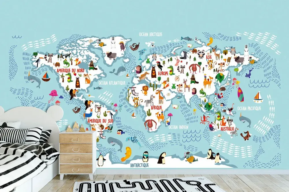 Tapisseries - Papier peint panoramique Wonderful Planet - LE PAPIERS DE NINON