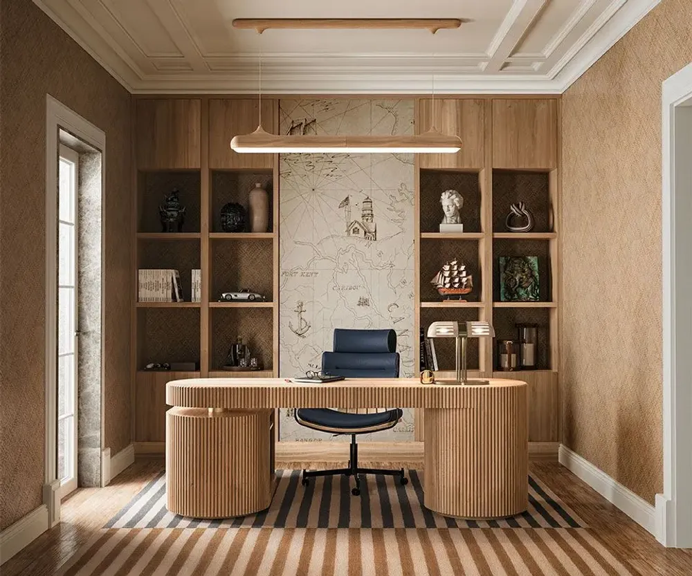 Bureaux - Bureau Gifford fabriqué à la main au Portugal par Wood Tailors Club - WOOD TAILORS CLUB