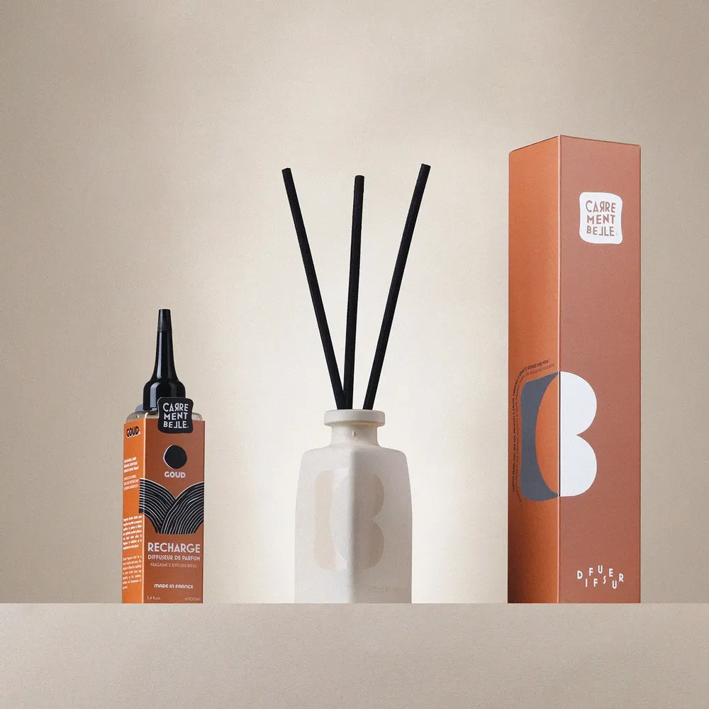Scent diffusers - goud | home fragrance diffuser - CARREMENT BELLE