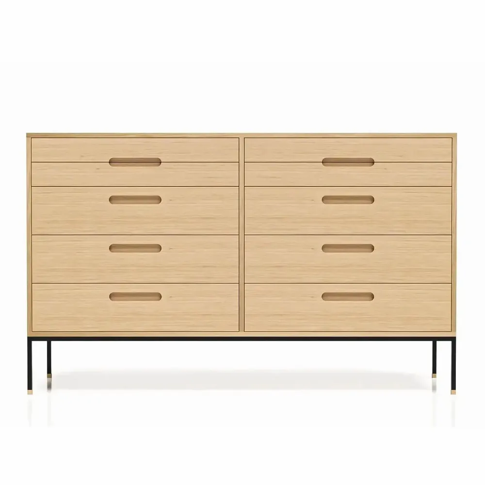 Commodes - Commode double sur mesure. Modèle Cosmopol, CD10P - JL STUDIO