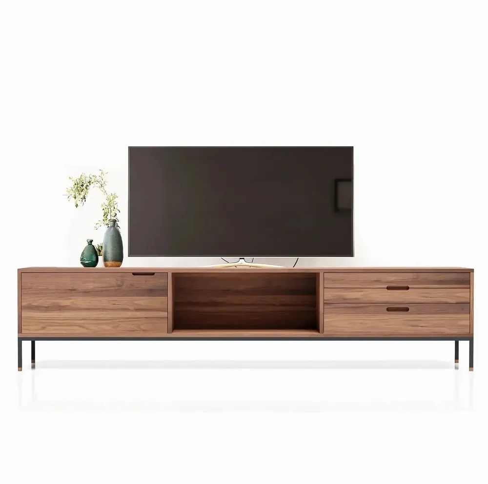 TV stands - Custom TV stand. Model: Cosmopol MTV01 - JL STUDIO