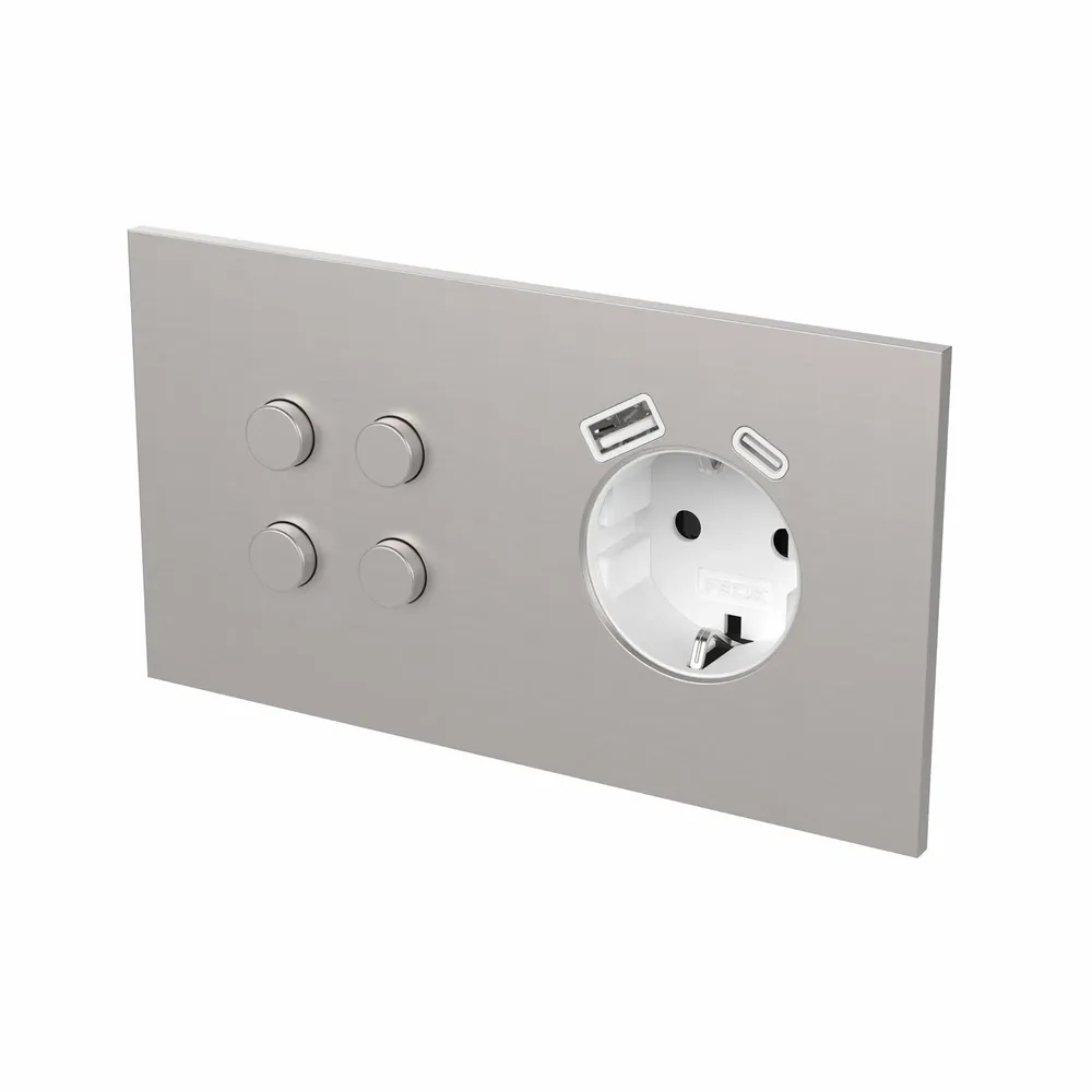 Recessed lighting - LIGHT AND BUTTON | ROUND BUTTON - FEDE