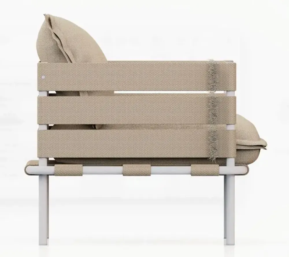 Canapés de jardin - AMA-  Ensemble en aluminium contemporain - FIAM SRL