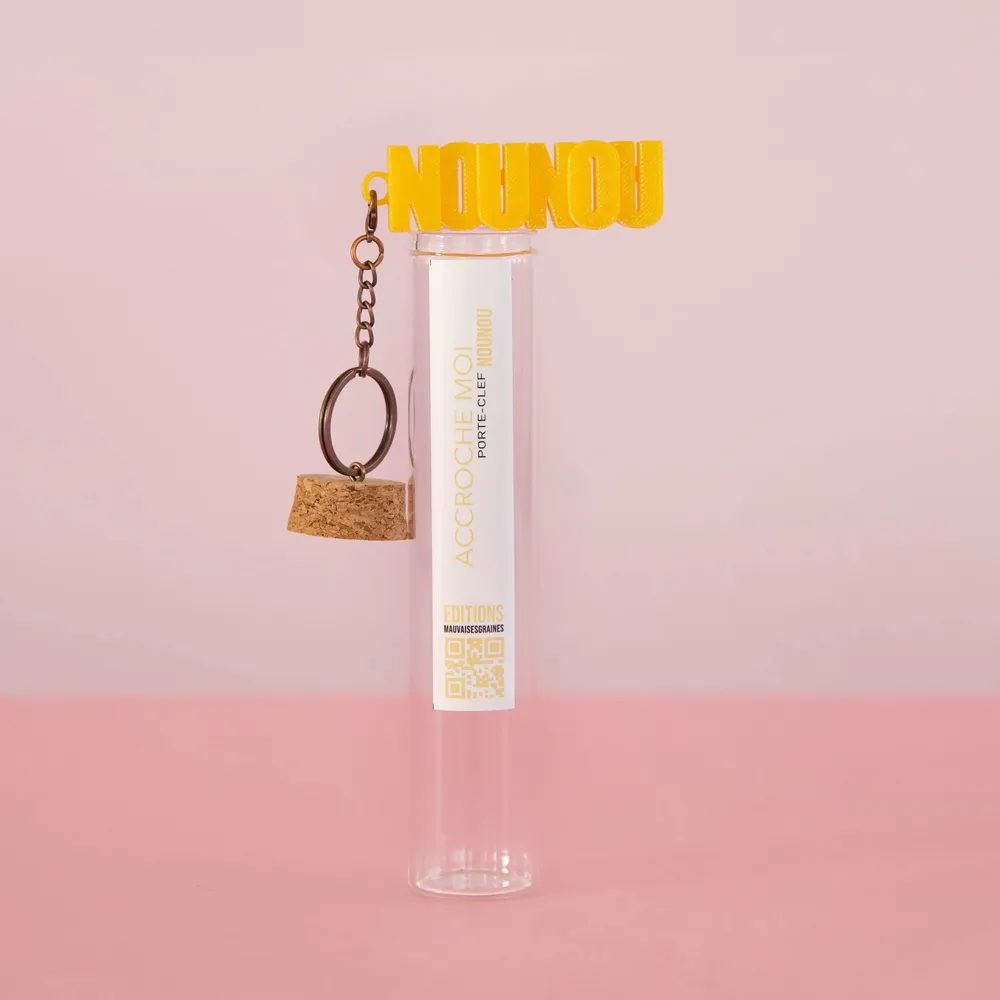 Cadeaux - Porte-clés à message – NOUNOU - MAUVAISES GRAINES