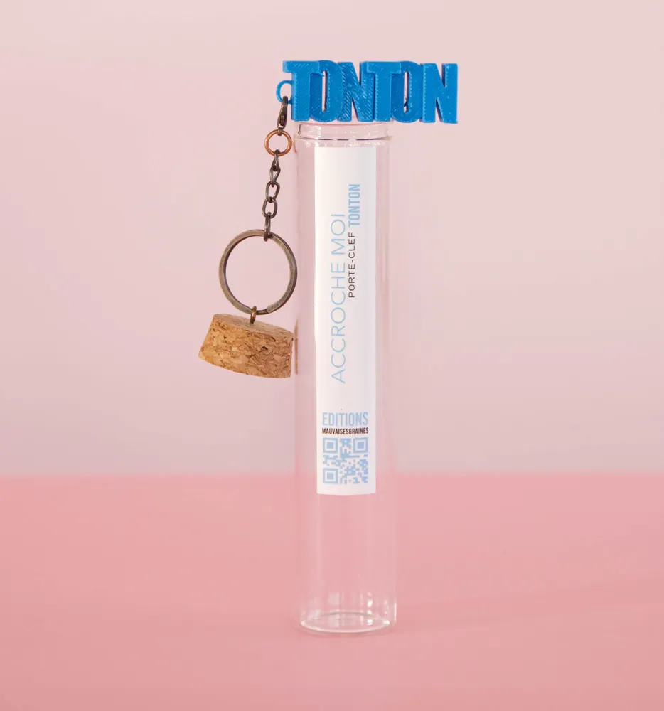Cadeaux - Porte-clés à message – TONTON - MAUVAISES GRAINES