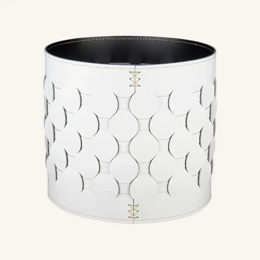 Petite maroquinerie - Jardinière THANASIS en cuir régénéré tissé - petit - LIMAC DESIGN