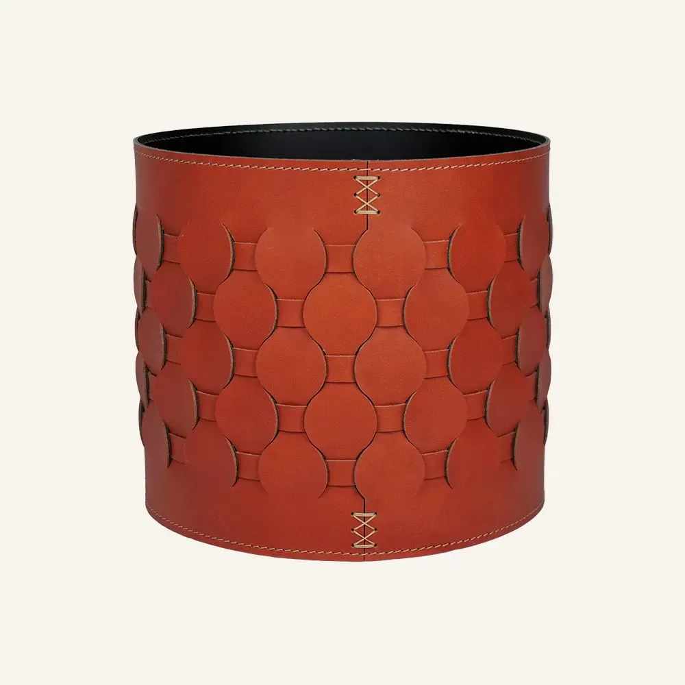 Petite maroquinerie - Jardinière THANASIS en cuir régénéré tissé - petit - LIMAC DESIGN