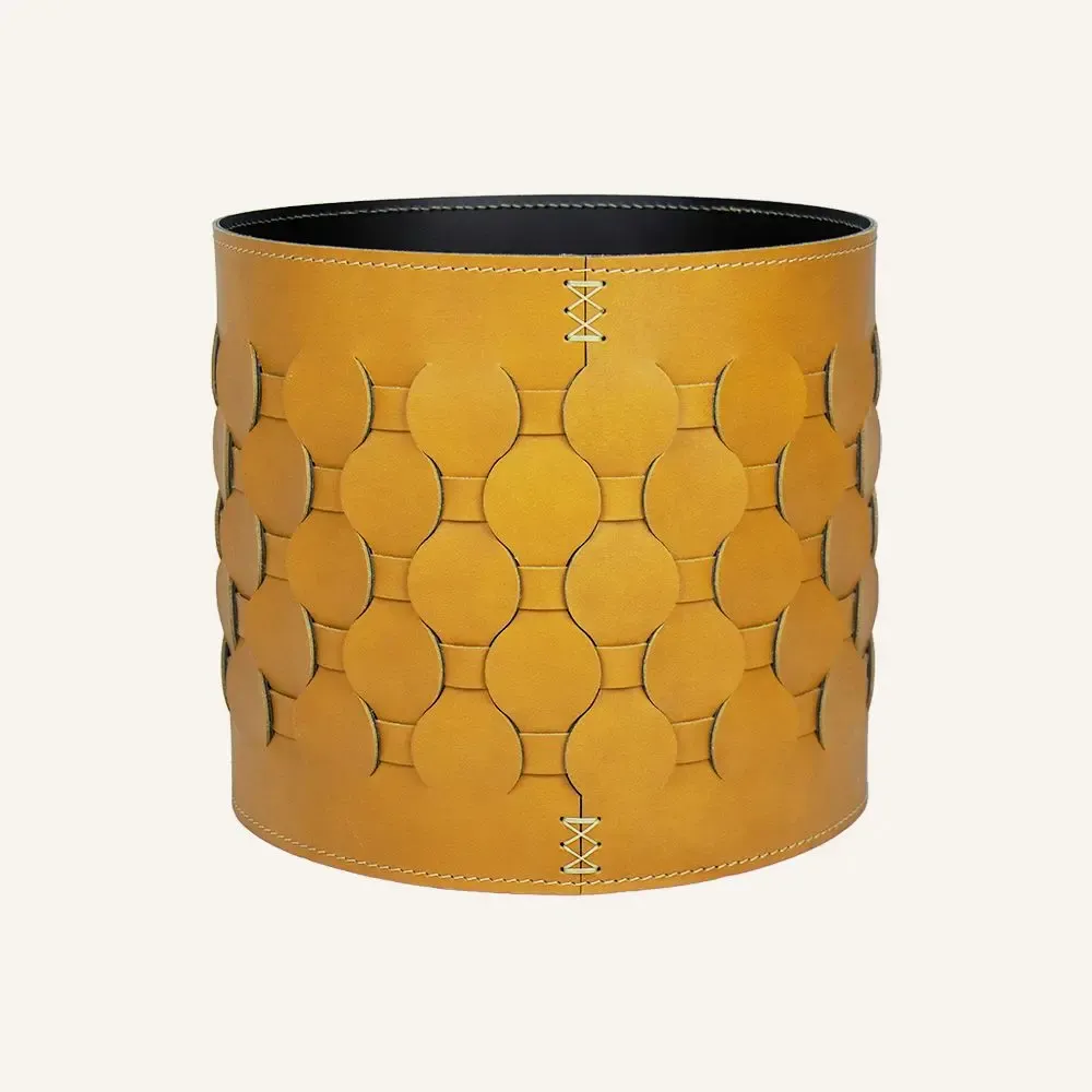 Petite maroquinerie - Jardinière THANASIS en cuir régénéré tissé - petit - LIMAC DESIGN