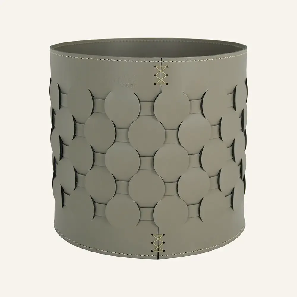 Petite maroquinerie - Jardinière THANASIS en cuir régénéré tissé - petit - LIMAC DESIGN