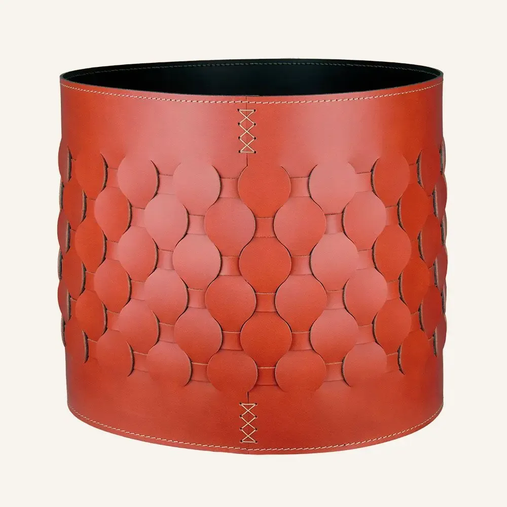 Petite maroquinerie - Jardinière THANASIS en cuir régénéré tissé - grand - LIMAC DESIGN