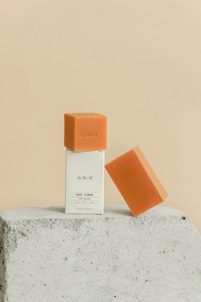 Soaps - Night Jasmine goat milk soap bar - O.W.N