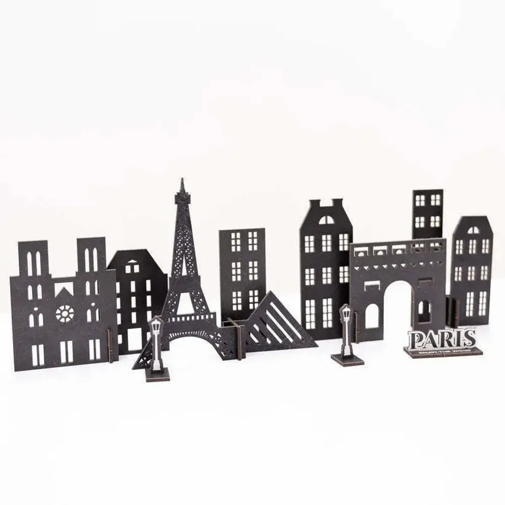 Objets de décoration - Ville Souvenir : Paris - ENJOY THE WOOD