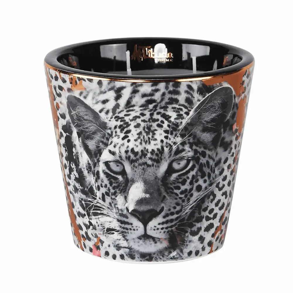 Bougies - Savannah Nights (Santal-Vétiver-Ambre) - Bougie parfumée en céramique - 10 cm - ARTITUDE HOME