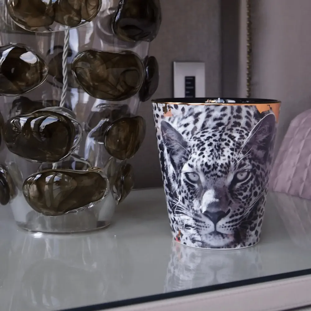 Bougies - Savannah Nights (Santal-Vétiver-Ambre) - Bougie parfumée en céramique - 10 cm - ARTITUDE HOME