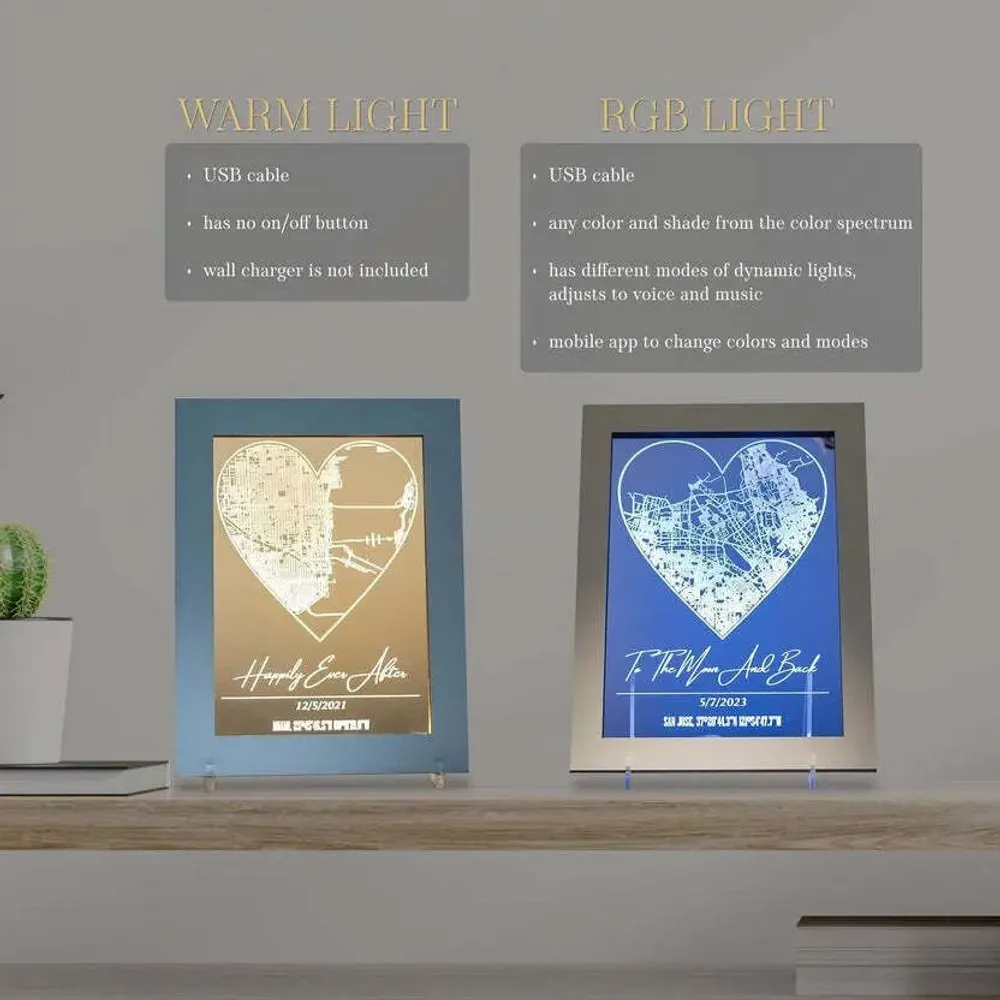 Desk lamps - City Plan Light Frame White L Light Round - ENJOY THE WOOD