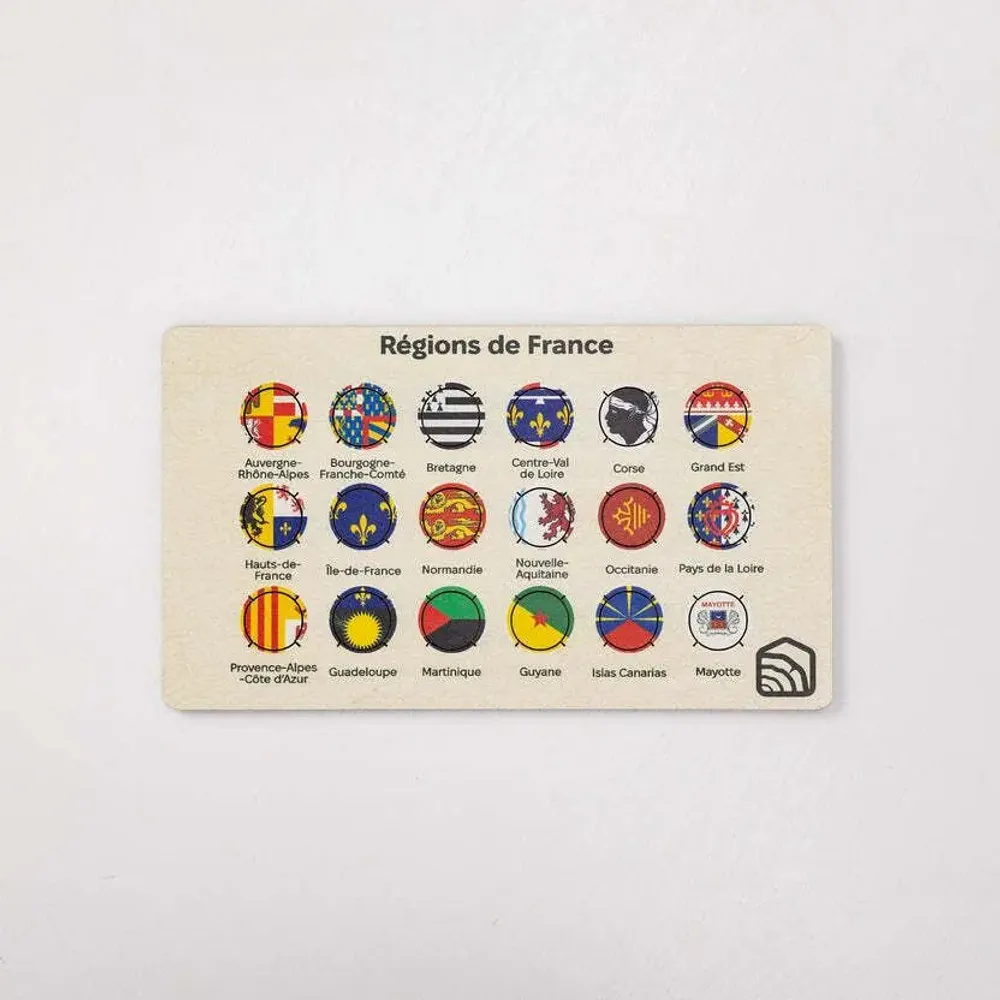 Objets de décoration - Épingles de drapeau français - ENJOY THE WOOD