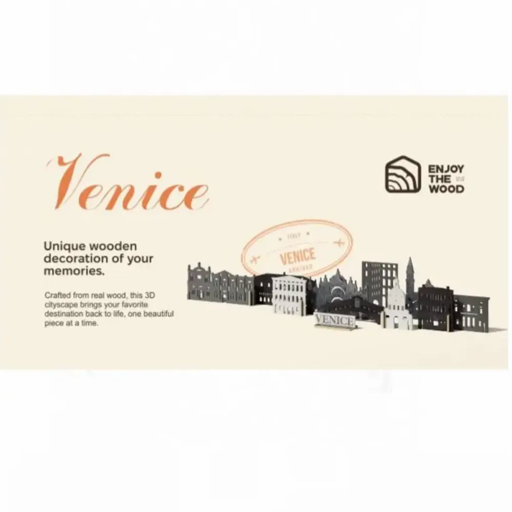 Objets de décoration - Ville Souvenir : Venise - ENJOY THE WOOD