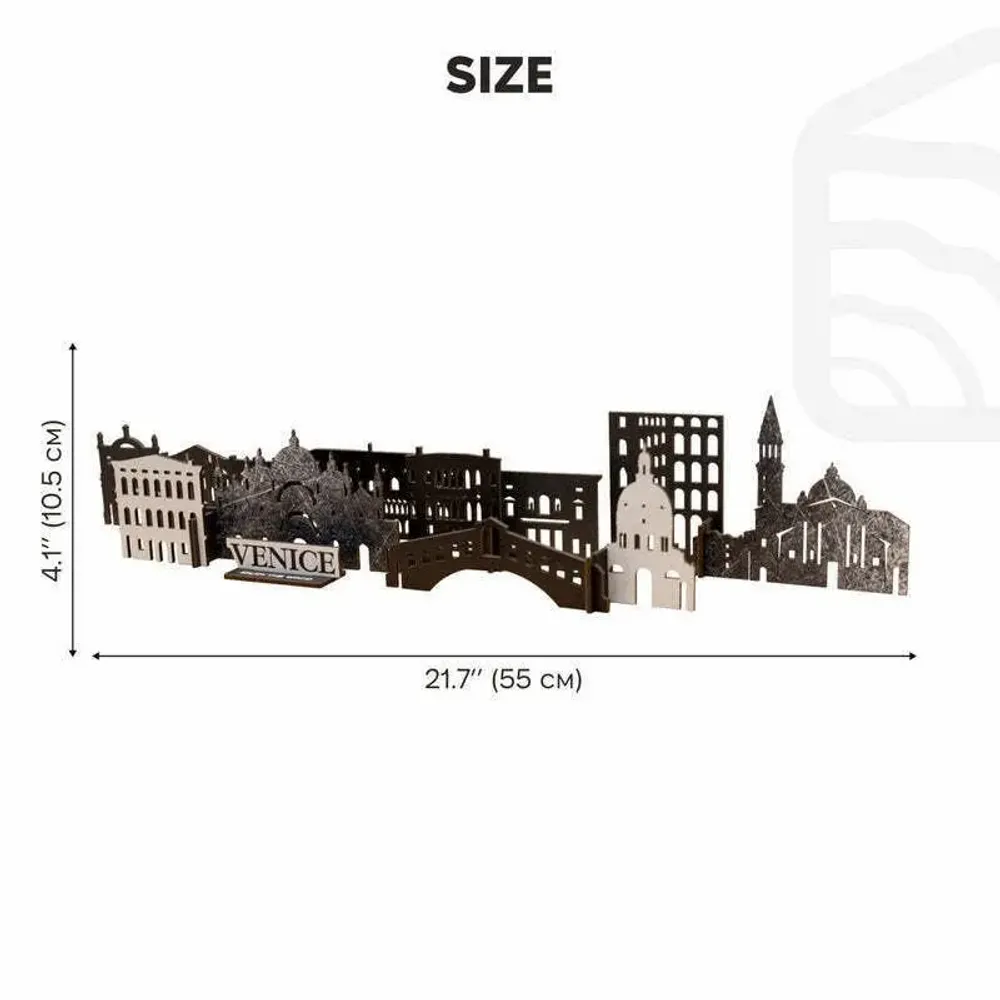 Objets de décoration - Ville Souvenir : Venise - ENJOY THE WOOD