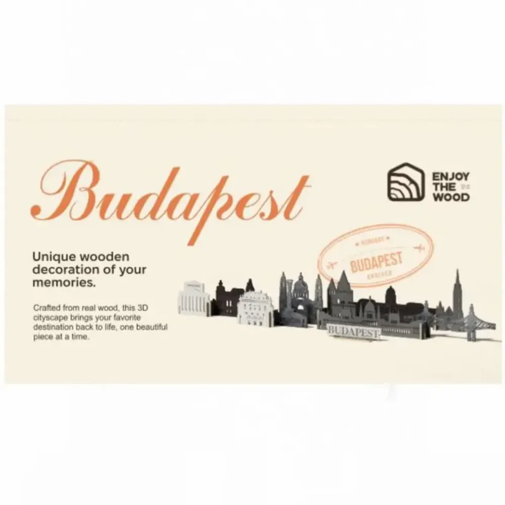 Objets de décoration - Ville Souvenir : Budapest - ENJOY THE WOOD