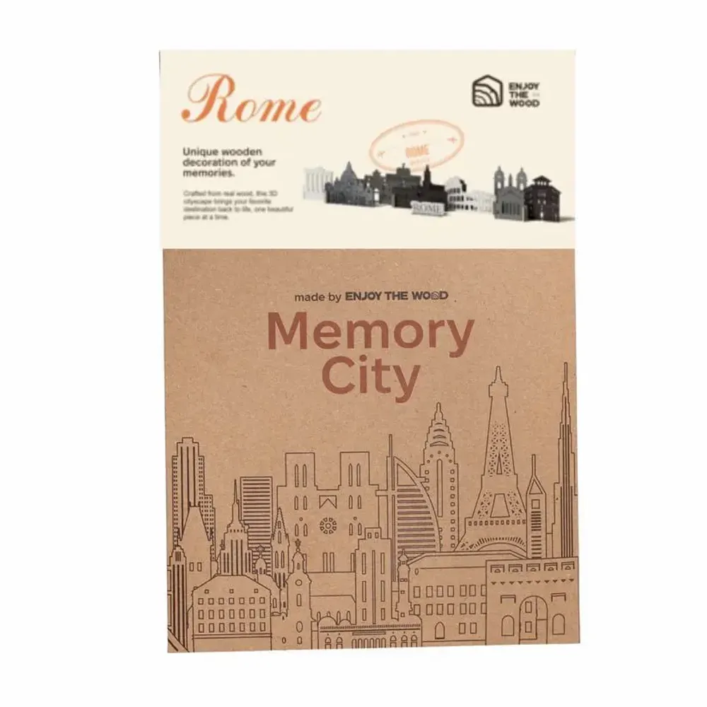 Objets de décoration - Ville Souvenir : Rome - ENJOY THE WOOD