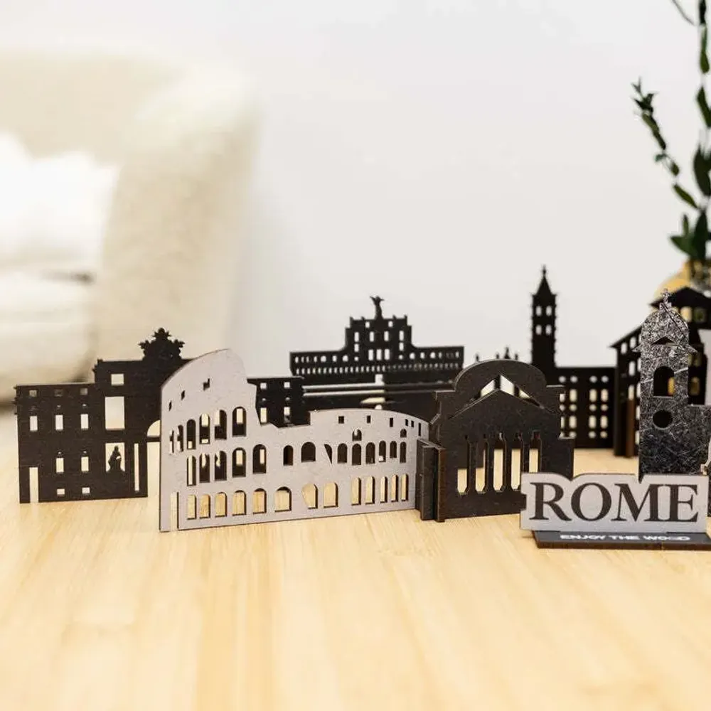 Objets de décoration - Ville Souvenir : Rome - ENJOY THE WOOD