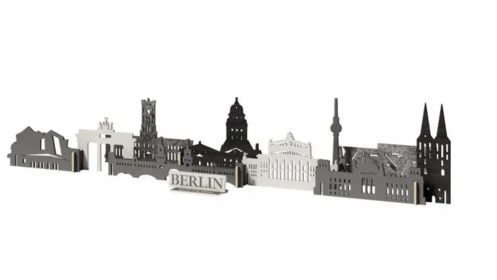 Decorative objects - Memory City: Berlin - ENJOY THE WOOD