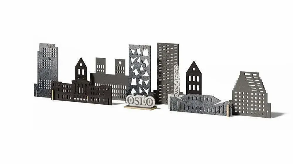 Objets de décoration - Ville Souvenir : Oslo - ENJOY THE WOOD