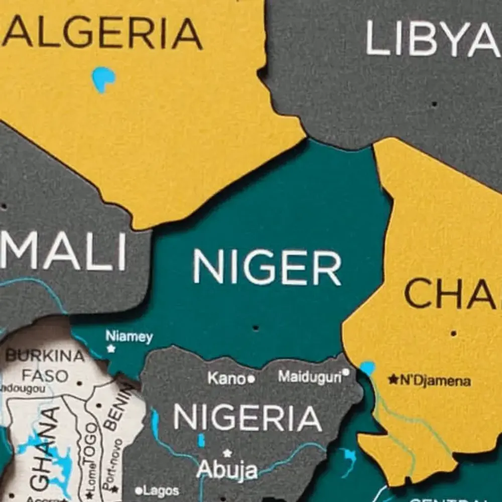 Autres décorations murales - Carte du Monde en Bois 3D Prime Country 3XL - ENJOY THE WOOD