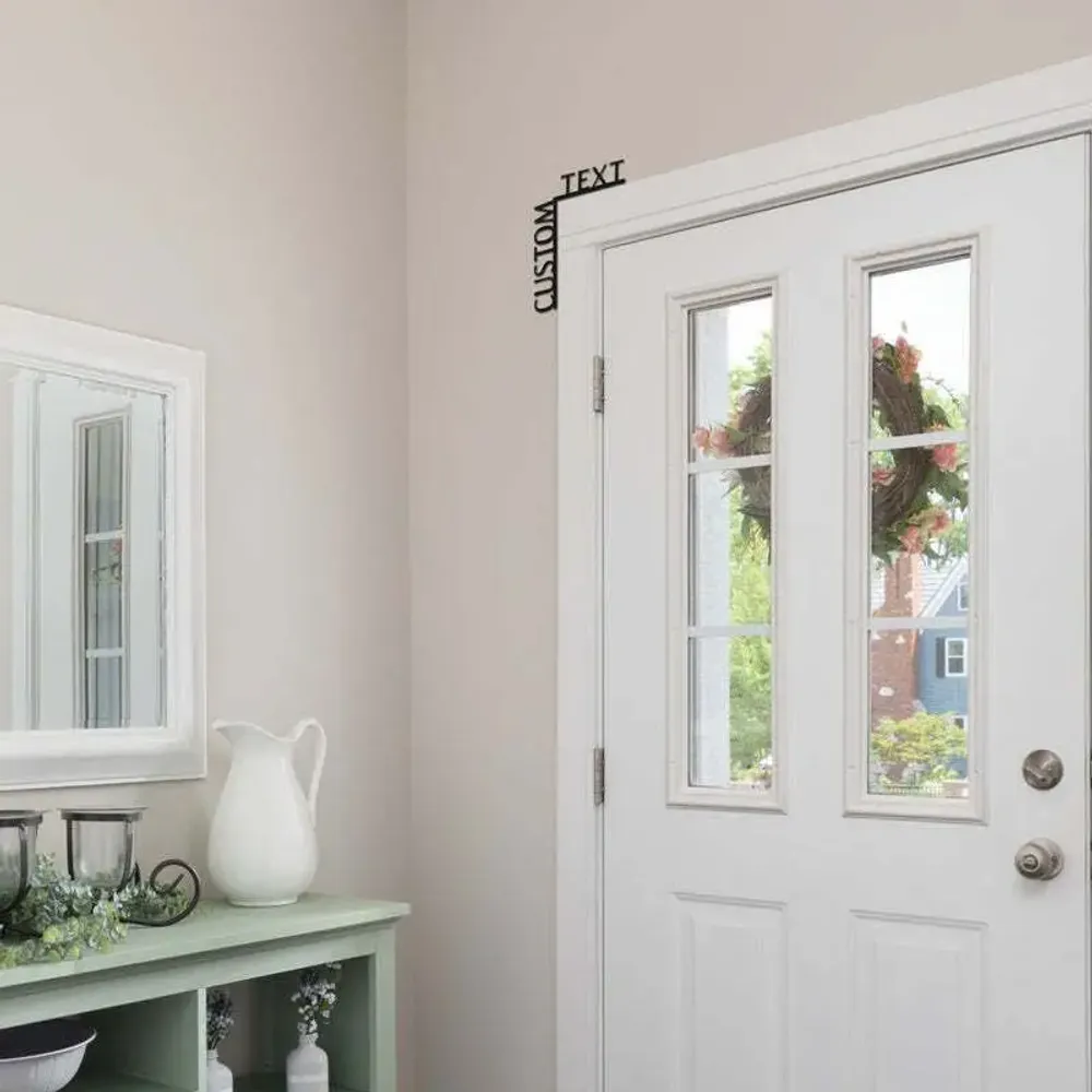 Decorative objects - Wooden Corner Quotes Personalization - ENJOY THE WOOD