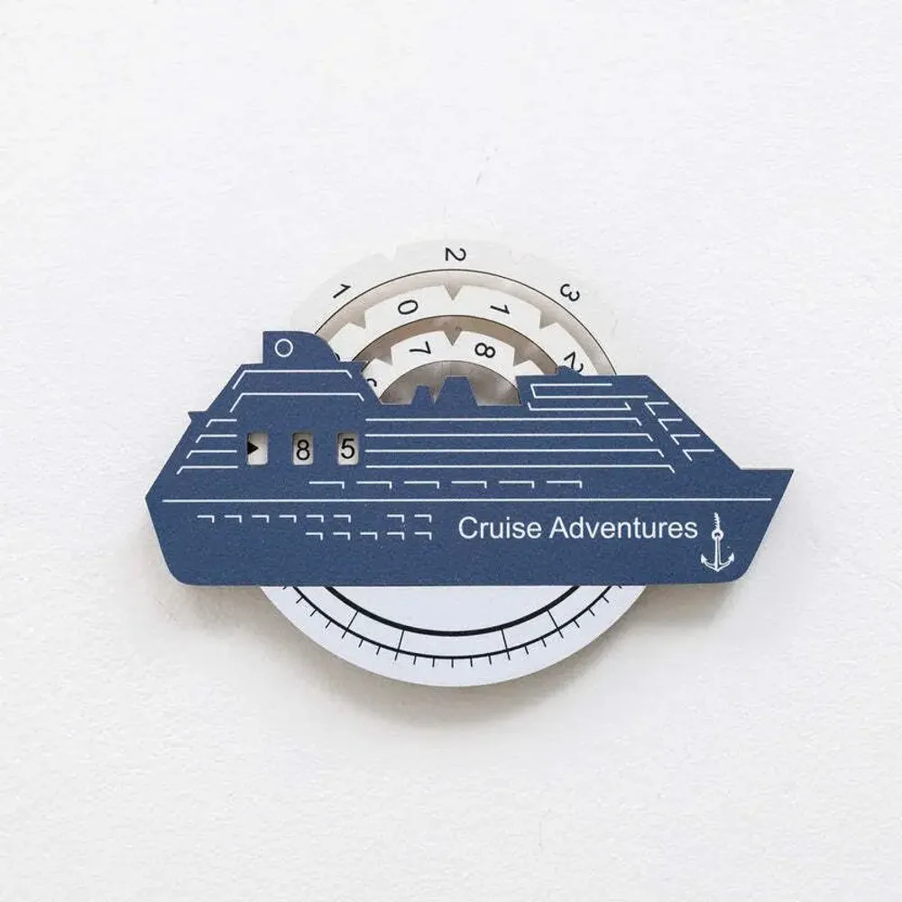 Decorative objects - Travel Tracker Cruise Liner 3D Colored Wooden World Map - Cruise - ENJOY THE WOOD