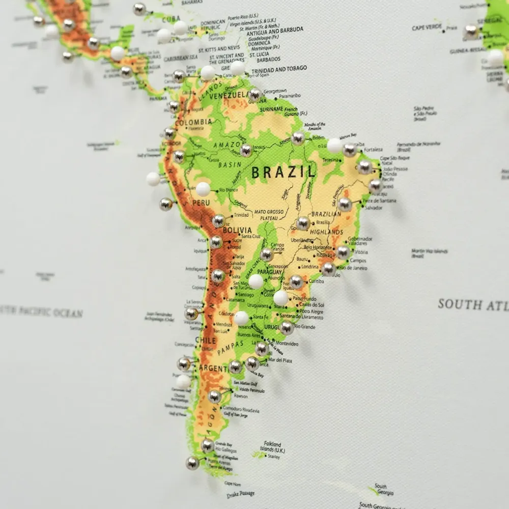 Decorative objects - Canvas Push Pins Silver - ENJOY THE WOOD