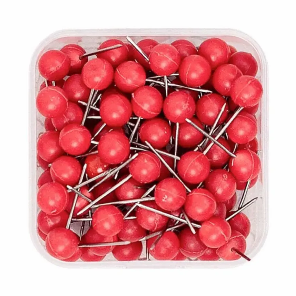 Objets de décoration - Punaises en toile rouges - ENJOY THE WOOD