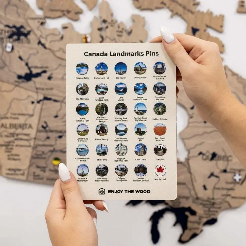 Decorative objects - Canada Landmarks - ENJOY THE WOOD