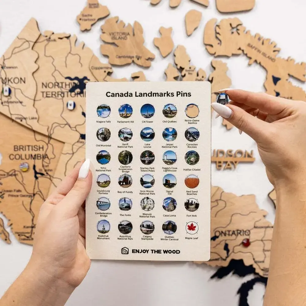 Decorative objects - Canada Landmarks - ENJOY THE WOOD
