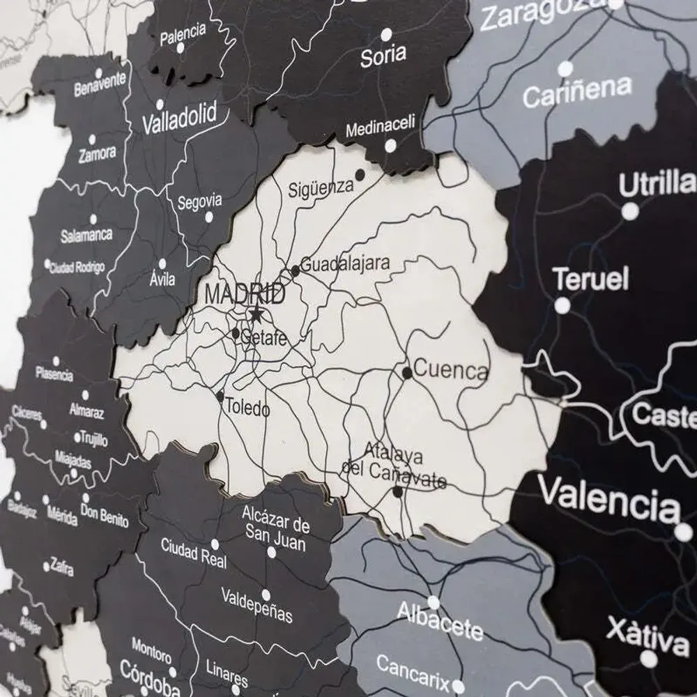 Other wall decoration - Wooden Map of Spain – Nordik M Prime - ENJOY THE WOOD