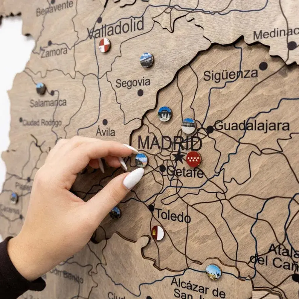 Objets de décoration - Épingles des monuments d'Espagne - ENJOY THE WOOD