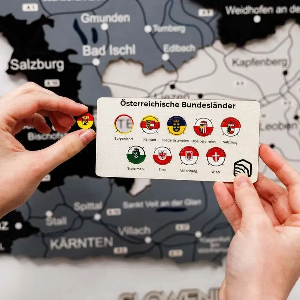 Objets de décoration - États fédérés d'Autriche - ENJOY THE WOOD