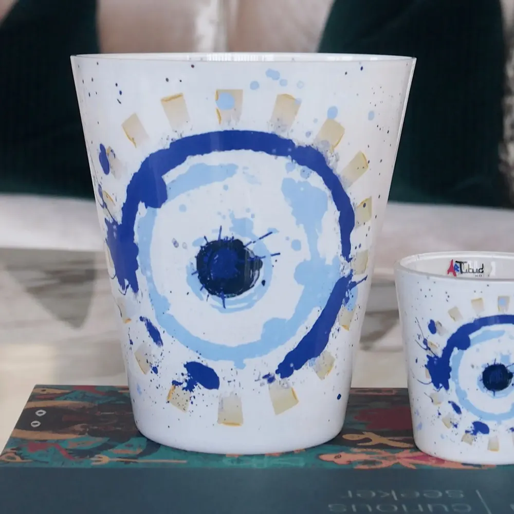 Candles - Mal De Ojo (Sea Salt-Sage-Floated Wood) - Scented Glass Candle - 16cm - ARTITUDE HOME