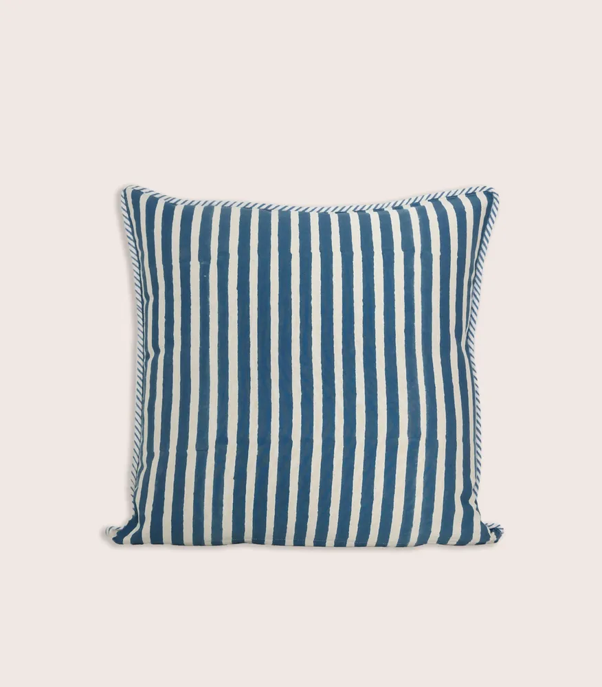 Coussins textile - Housse de coussin RANG Light Blue - JAMINI BY USHA BORA