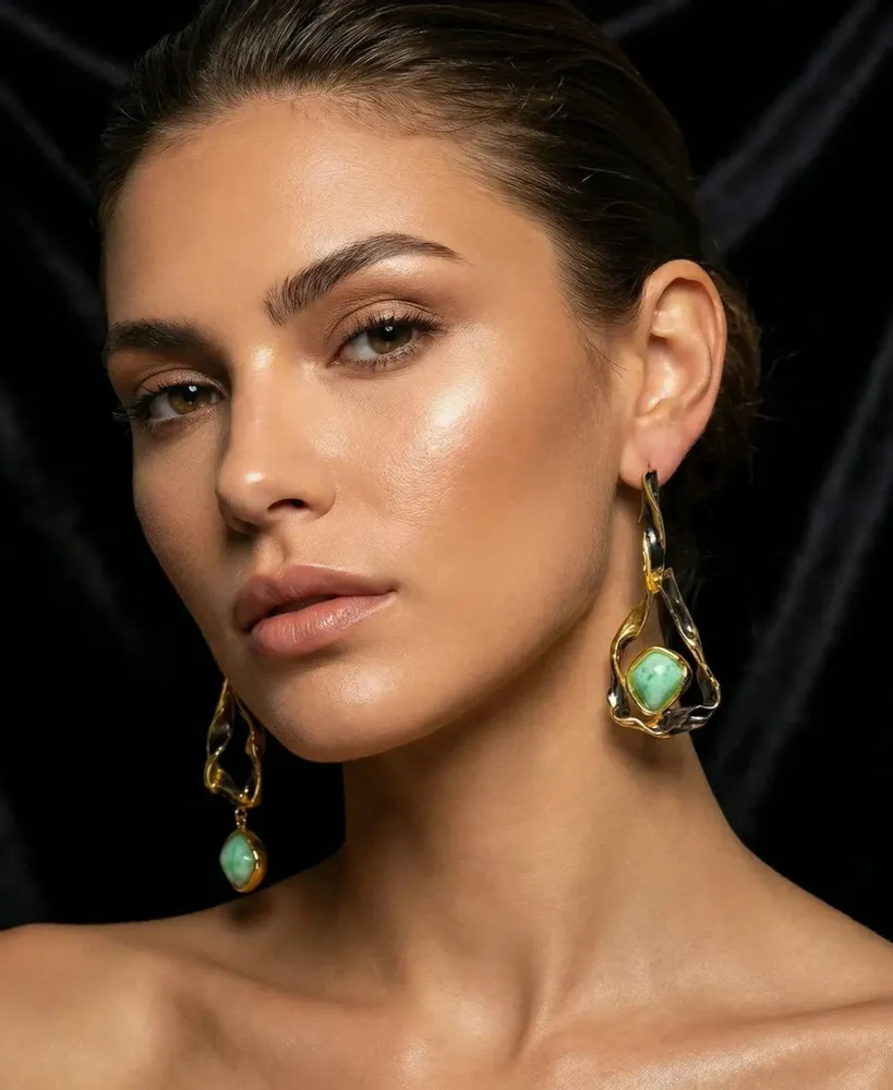 Bijoux - Boucles d'oreilles Razzle Dazzle - V UNIQUENESS FINE GREEK JEWELRY